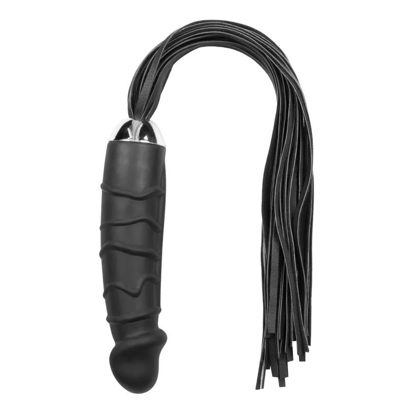 Easytoys Fetish - Martinet godemichet - Noir