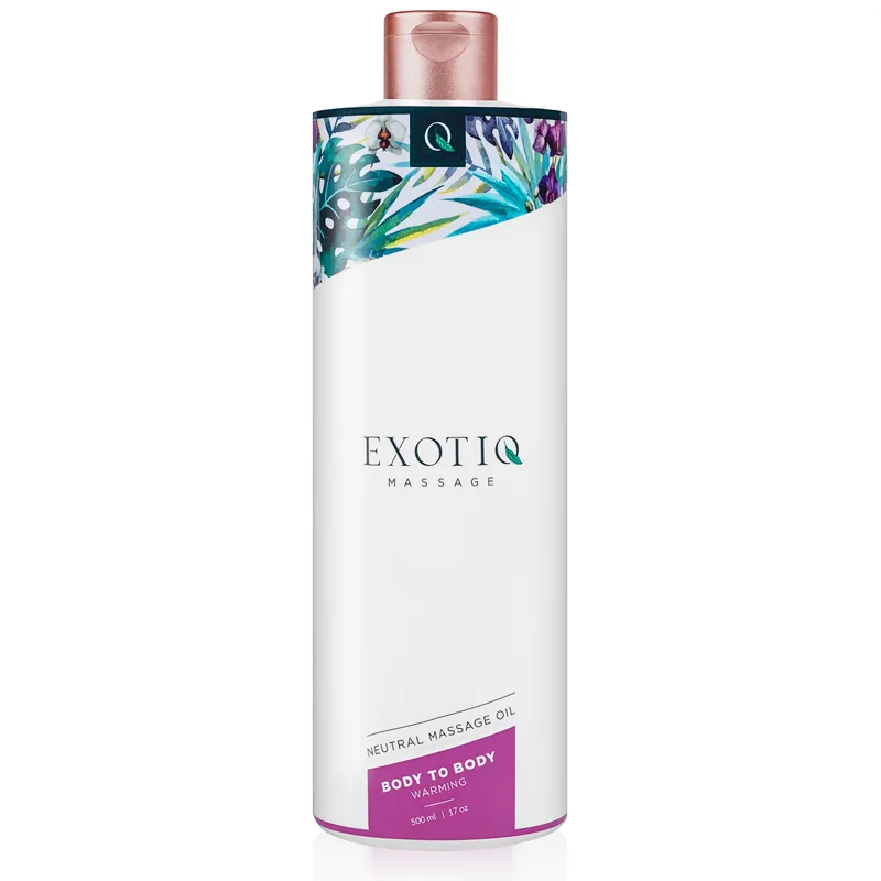 Exotiq - Huile de massage chauffante Body To Body - 500 ml