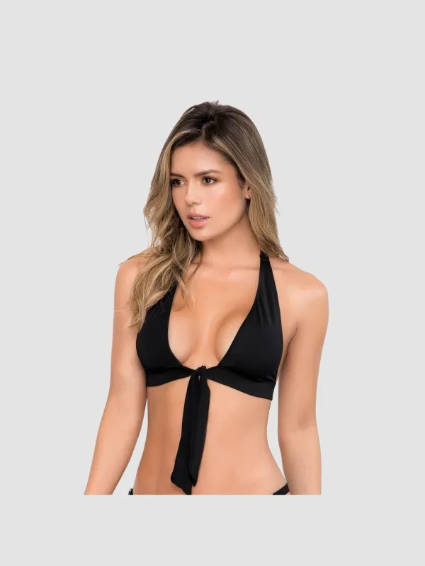 Haut de Maillot de Bain 6647 Triangle Noir