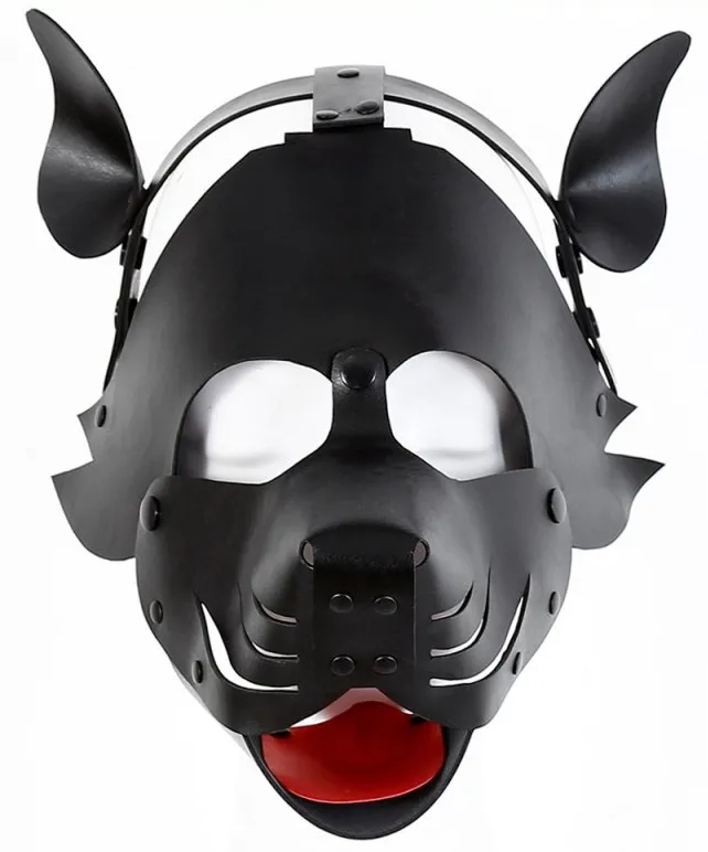 Kinky Puppy Masque DOG PUP Noir