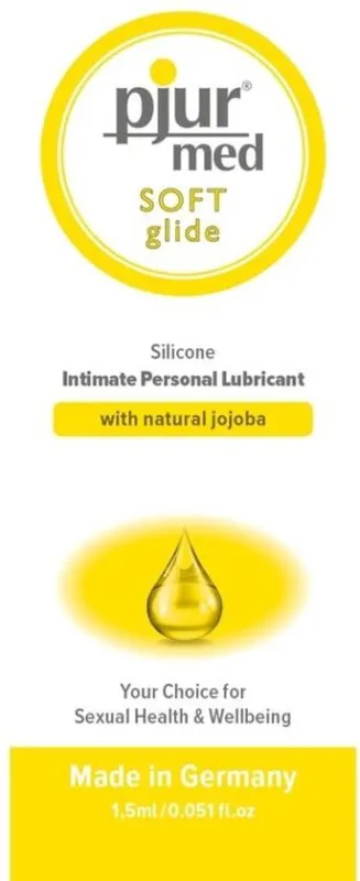 Dosette Lubrifiant Silicone SOFT GLIDE Pjur 1.5ml