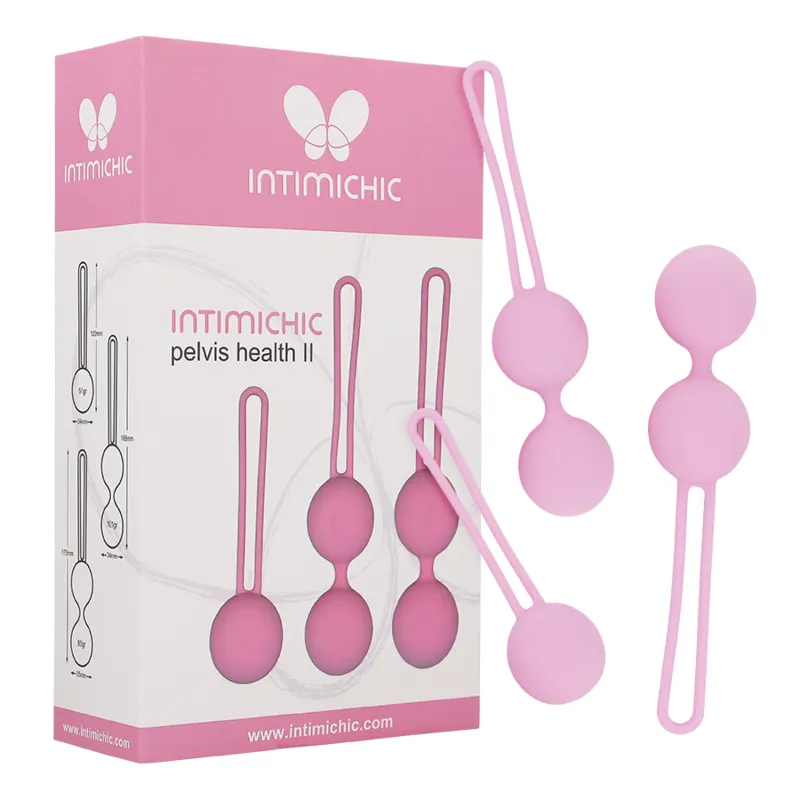 Boules de Geisha Kit 3 Progressives Pelvis Health II - Intimichic