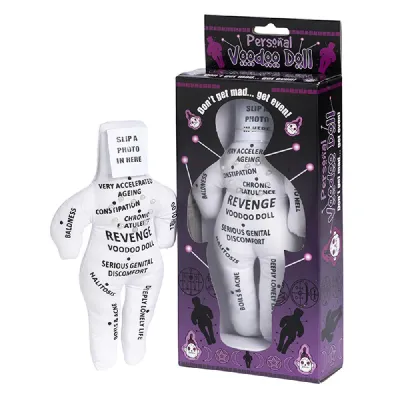 Poupée vaudou ex petit(e) ami(e) - 11 cm Blanc