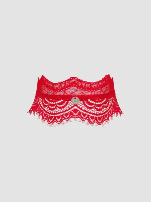 Tour de Cou Bergamore Rouge