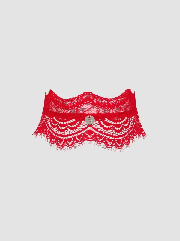 Tour de Cou Bergamore Rouge