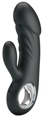 Vibromasseur ANSEL Pretty Love 16cm Noir