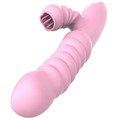 Vibromasseur langue stimulante Armony multifonction rose - Armony