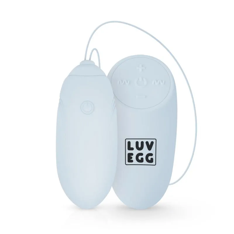LUV EGG - Œuf Vibrant avec télécommande - Bleu
