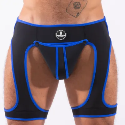 Backless SNAX Noir-Bleu