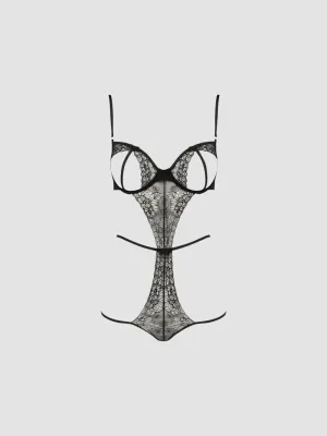 Body Seins Nus Esmeralda Devil Collection Noir