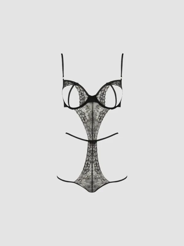 Body Seins Nus Esmeralda Devil Collection Noir