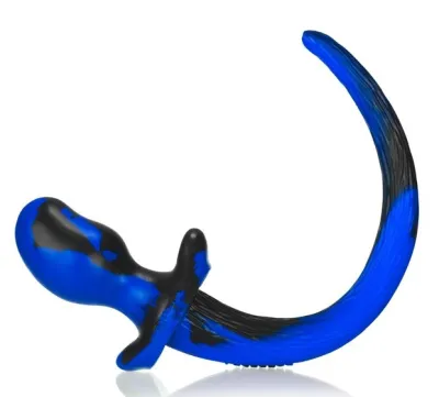 Plug Queue de chien Puppy MASTIFF 12 x 7 cm Bleu