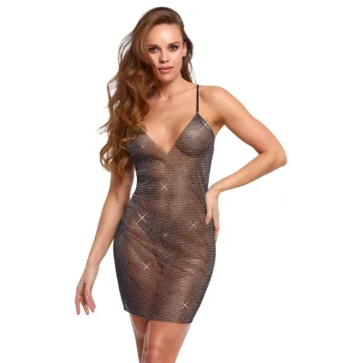 Cottelli Collection – Robe Pailletée – Noir