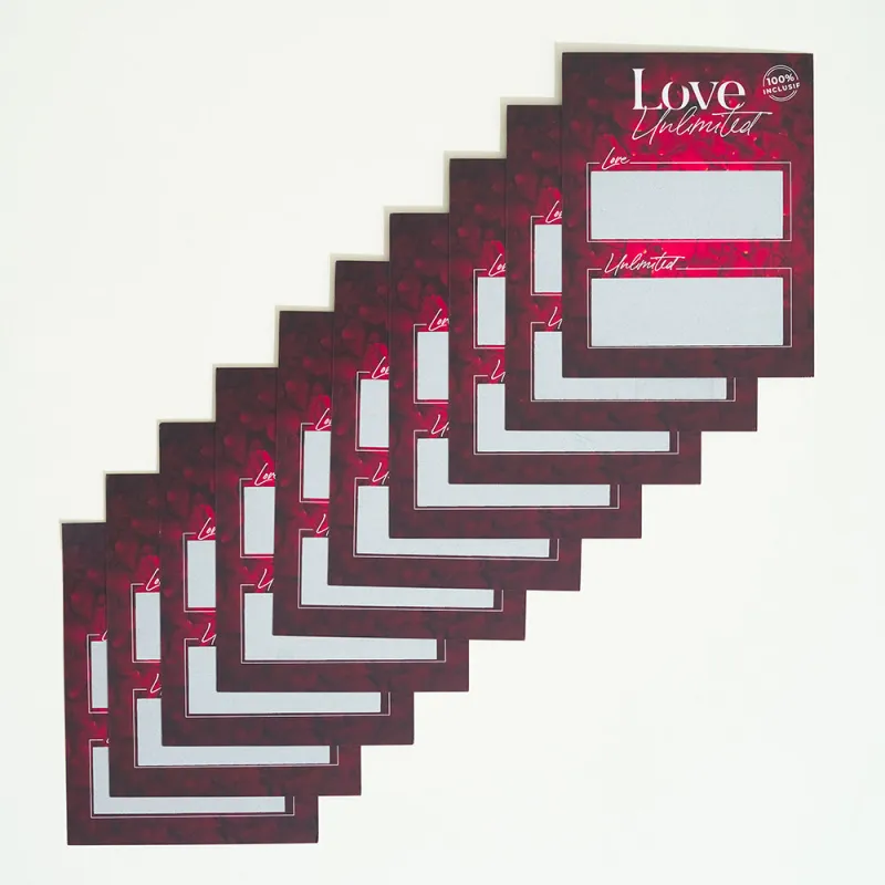 Jeu de grattage Love Unlimited -
