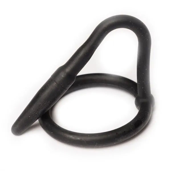 Silicone Cock Plug Penis Noir