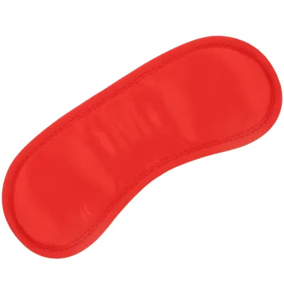 Masque de sommeil en satin rouge Darkness - Darkness