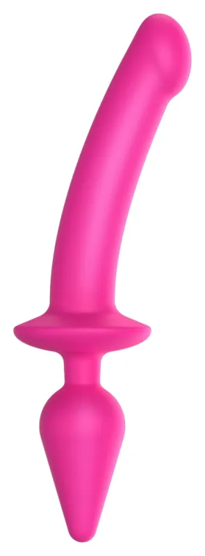 Plug Dildo SWITCH Strap-On-Me S 13 x 2.8cm Rose