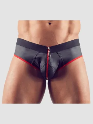 Jockstrap Fermeture Eclair Rouge