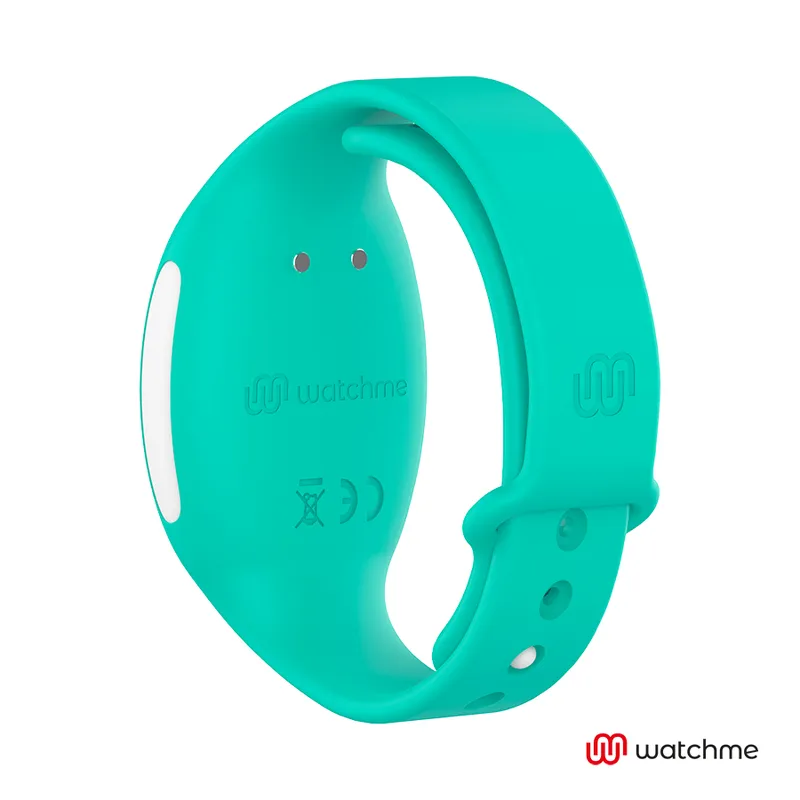 Montre connectée WatchMe bleu vert technologie sans fil - WearWatch