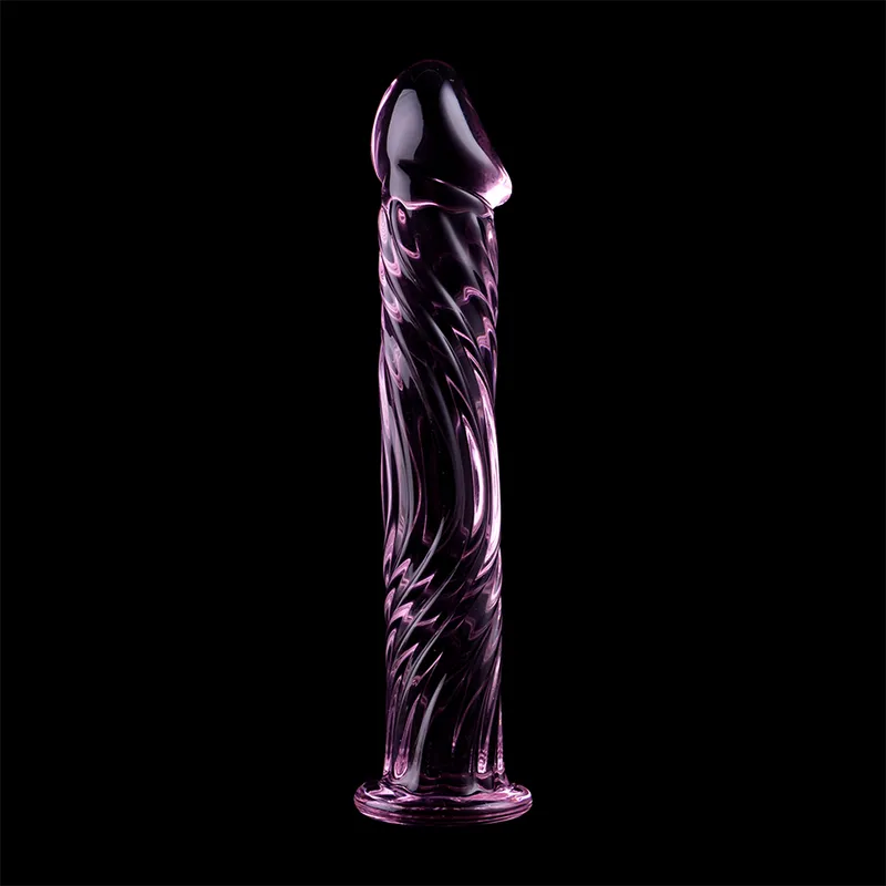 Gode en Verre Nebula Modèle 12 Transparent 17cm - Ibiza