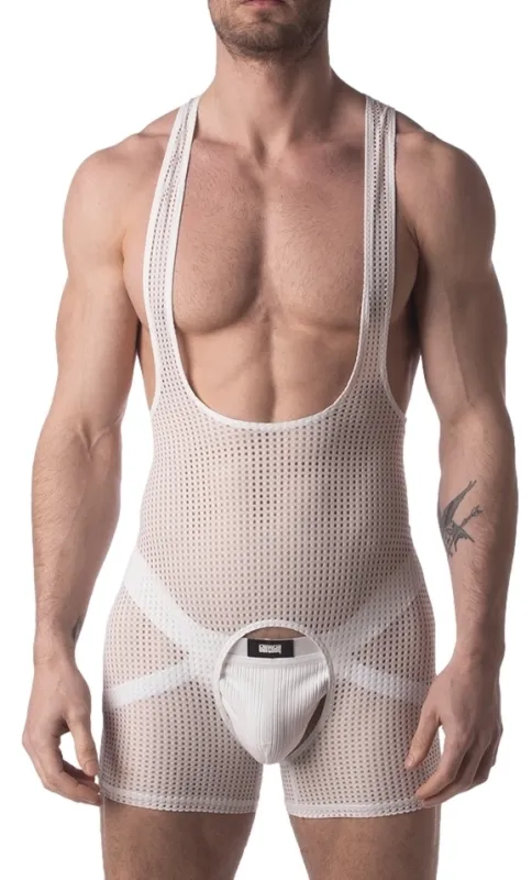 Singlet Backless PAN Blanc