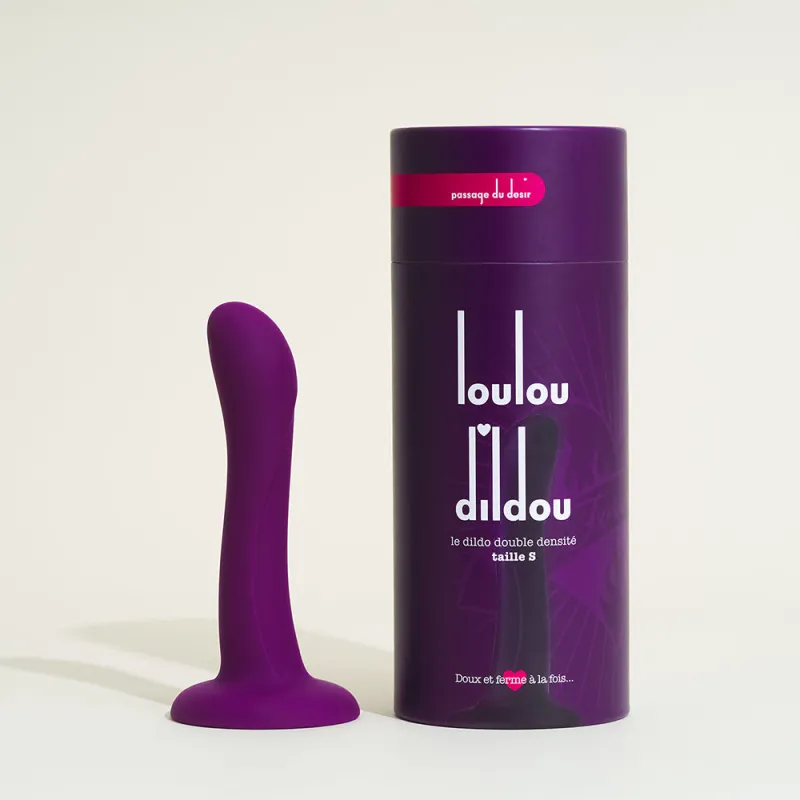 Loulou Dildou dildo double densité - S Violet