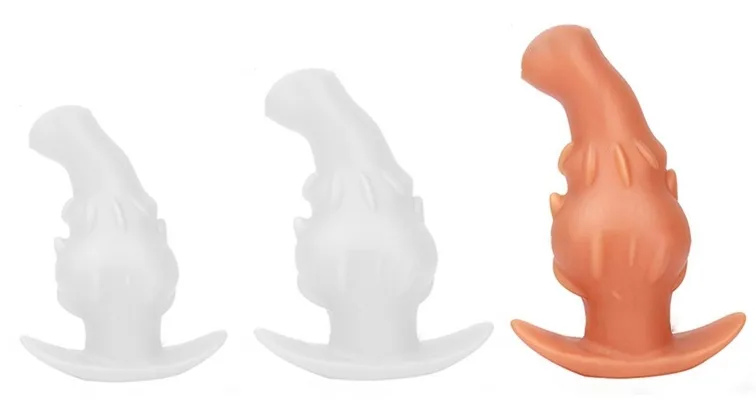 Plug en silicone BULBISPIN L 15 x 6cm
