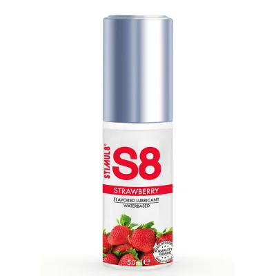 Lubrifiant aromatisé fraise S8 Stimul8 50ml - S8
