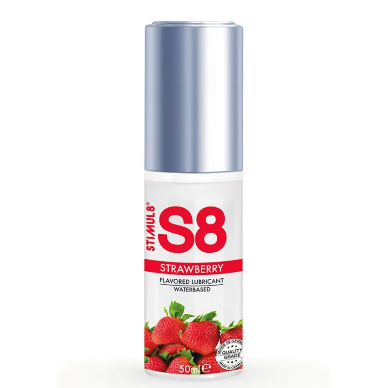 Lubrifiant aromatisé fraise S8 Stimul8 50ml - S8