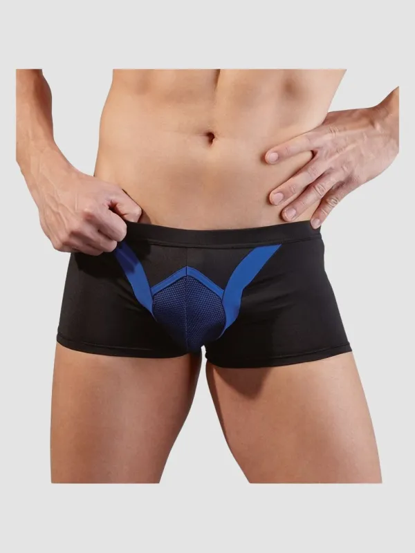 Boxer Push-Up Bleu et Noir
