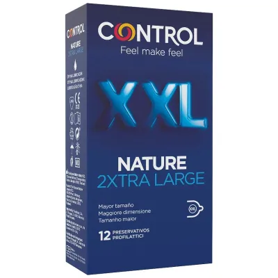 Préservatifs XXL Control Nature 2XTRA Large 6cm - Control