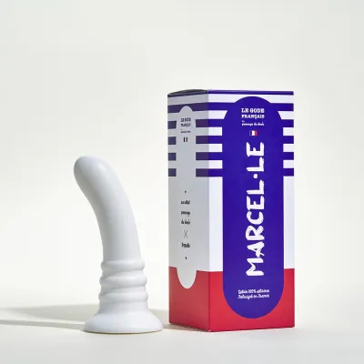 Marcel·le le gode français - ventouse 7,2 cm Blanc