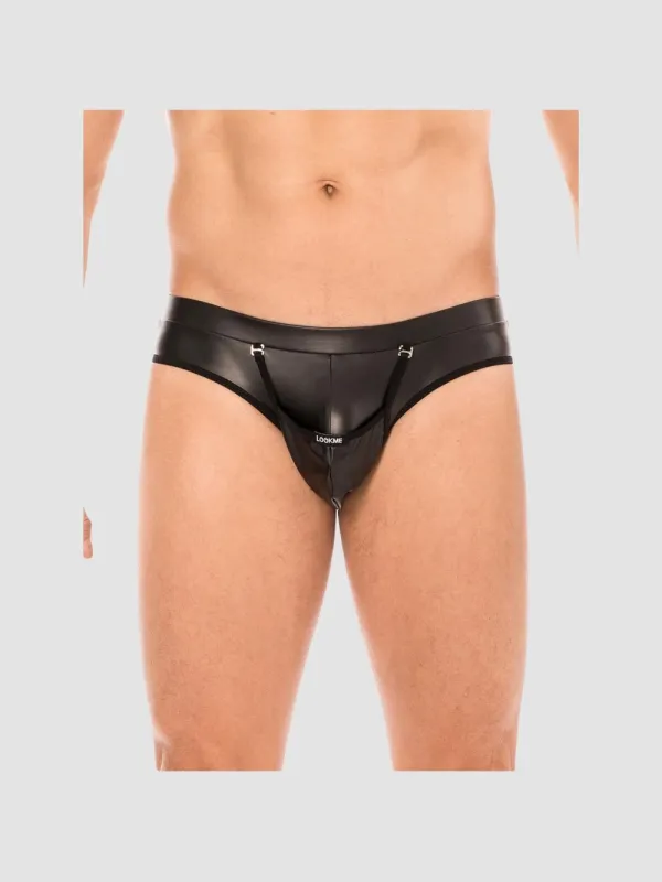 Slip Darkside LM2107 Similicuir Noir