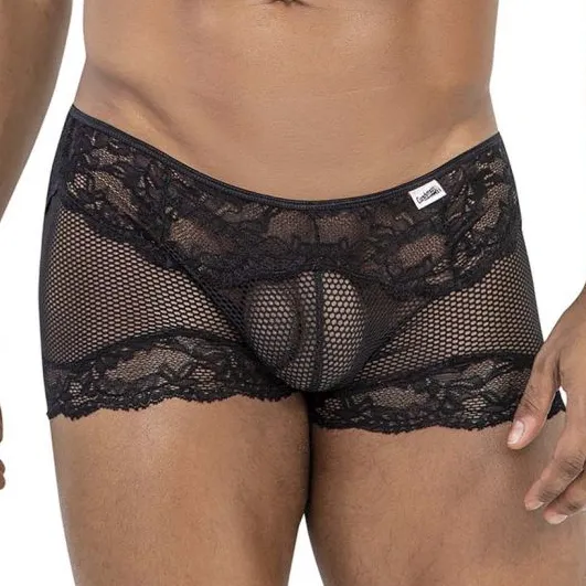 CandyMan Boxer Dentelle HYMEN Noir
