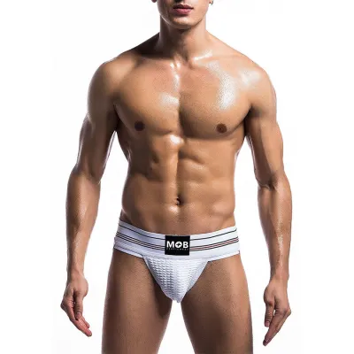 String homme MOB blanc classique taille L - MaleBasics