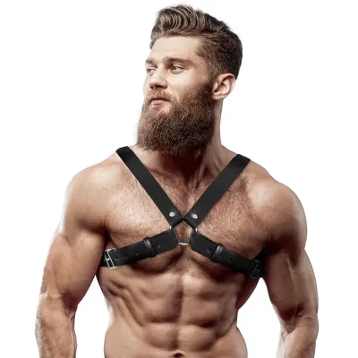 Harnais Poitrine Submissive Attitude Cuir Végan - Fetish