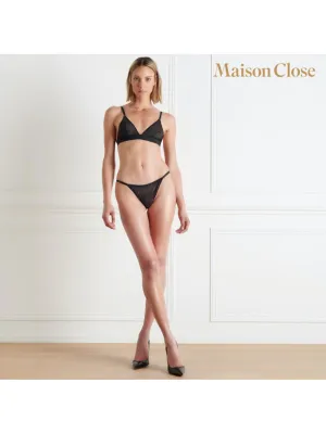Soutien-Gorge Triangle Bretelles Amovibles Bande à Part