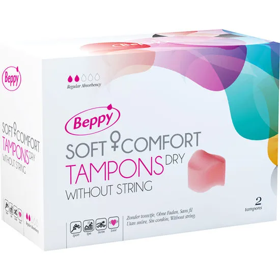 Éponges Menstruelles Soft + Comfort Dry Boîte de 2 - Beppy