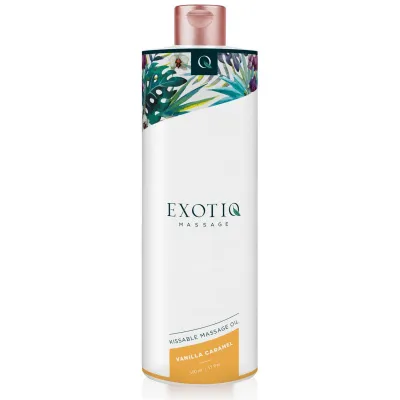 Exotiq - Huile de massage caramel à la vanille - 500 ml