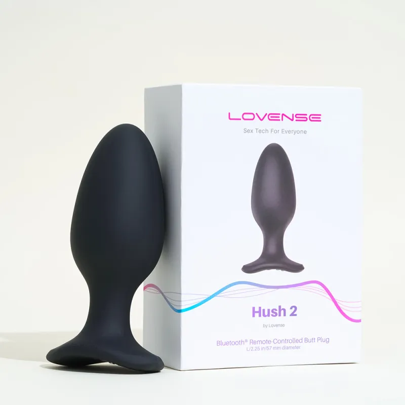 Plug vibrant connecté Hush 2 Lovense
