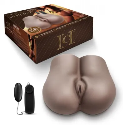 Masturbateur réaliste vibrant FUCK ME DEEP Vagin et Anus Marron