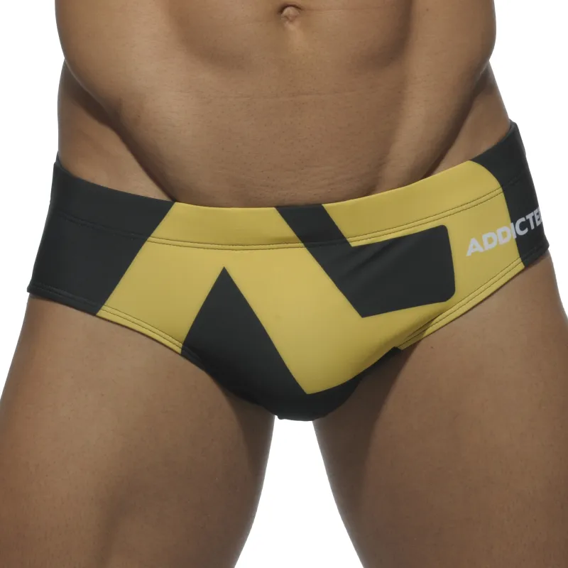 Shorty de bain Logo Giant AD Noir