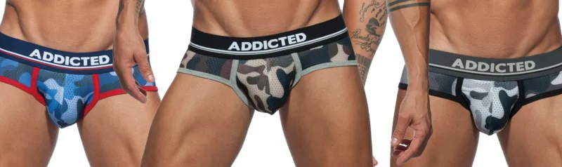 Pack Slip Camouflage Mesh Push Up