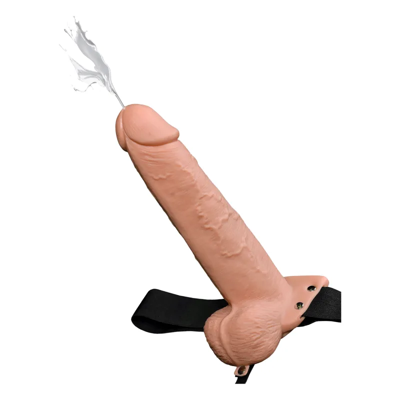 Gode-Ceinture Creux Éjaculateur 23 cm