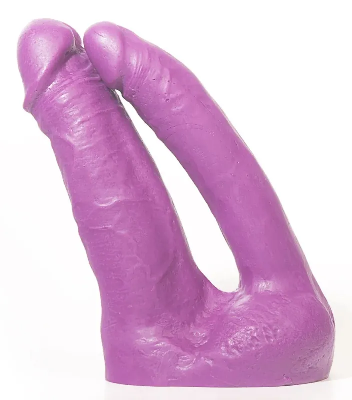 Double Gode P11 JACKSON 13 x 4.5 cm Violet