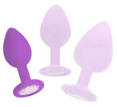 Plug Diamond Regular– 6.5 x 2.8 cm Violet