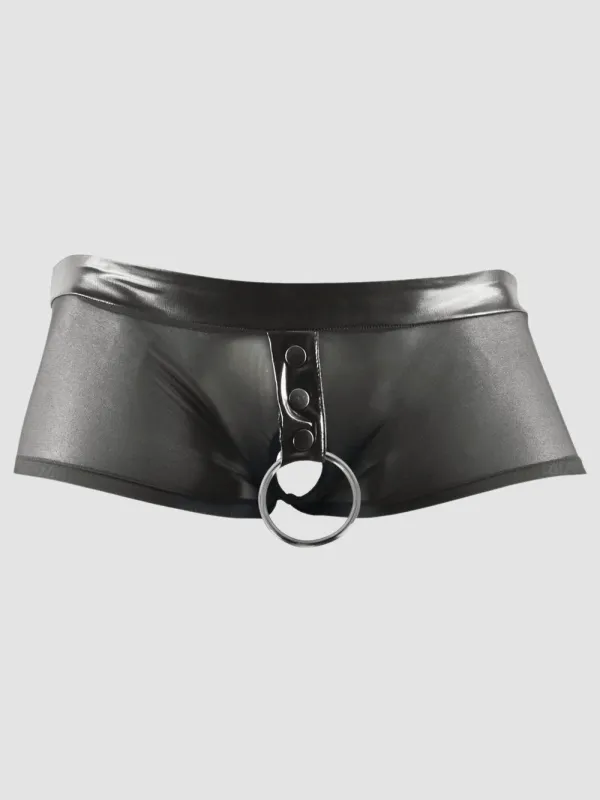 Boxer Wetlook Avec Cockring