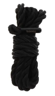 Corde de Bondage TABOOM 1m50 - Épaisseur 7mm Noire
