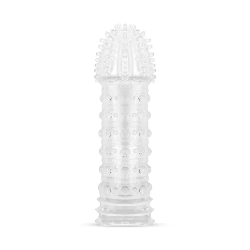 Gaine à penis à Côtes - Transparent