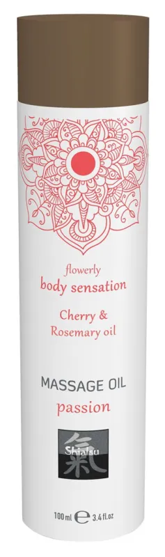 Huile de massage Passion CERISE & ROMARIN 100mL